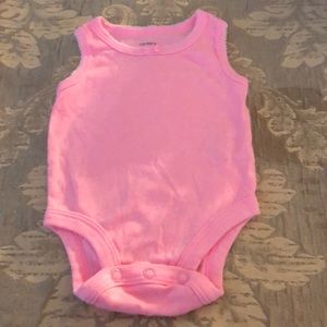 Pink Carter’s Onesie